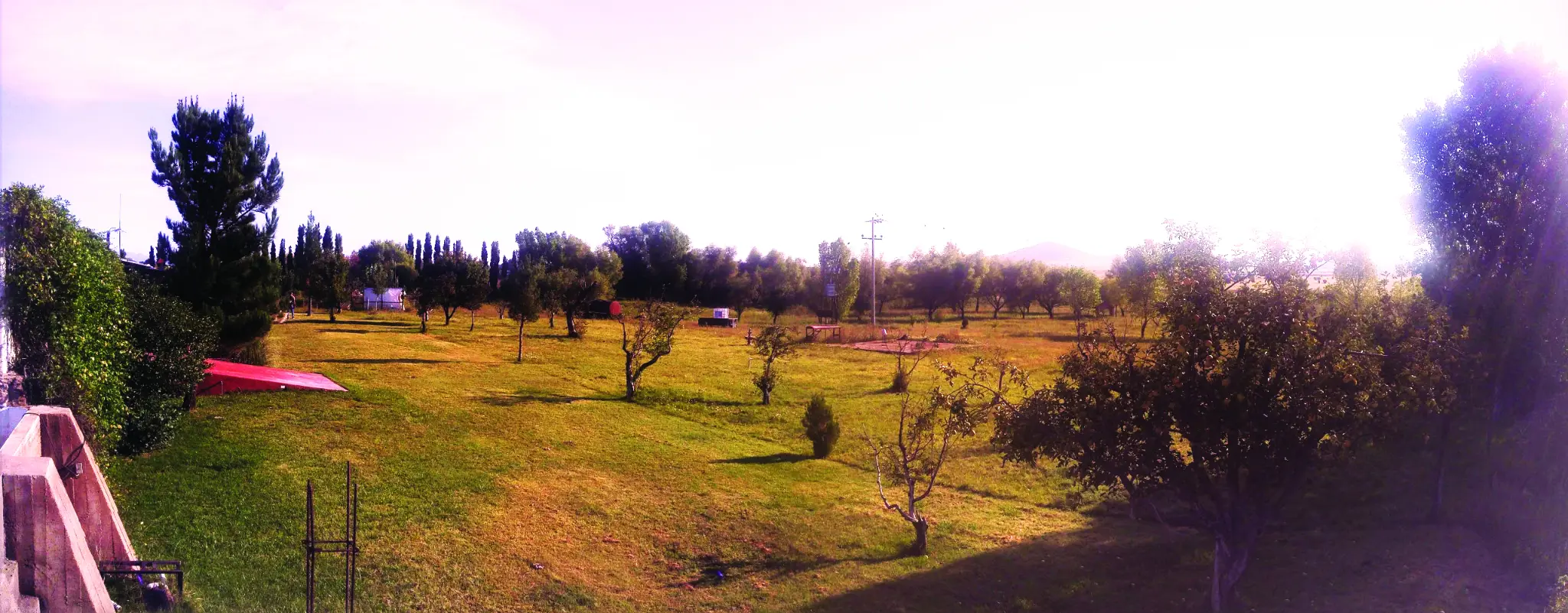 Vista del rancho